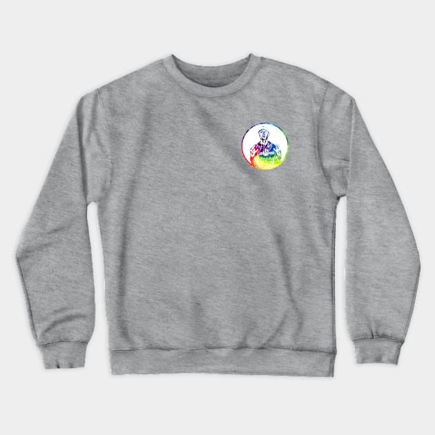 Small / Circle Logo Crewneck Sweatshirt by LakeWoods